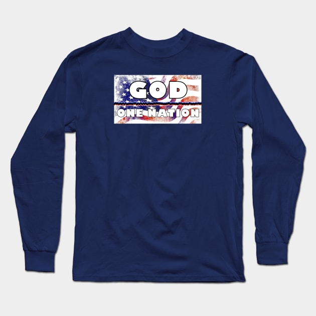 One Nation Long Sleeve T-Shirt by Aeriskate